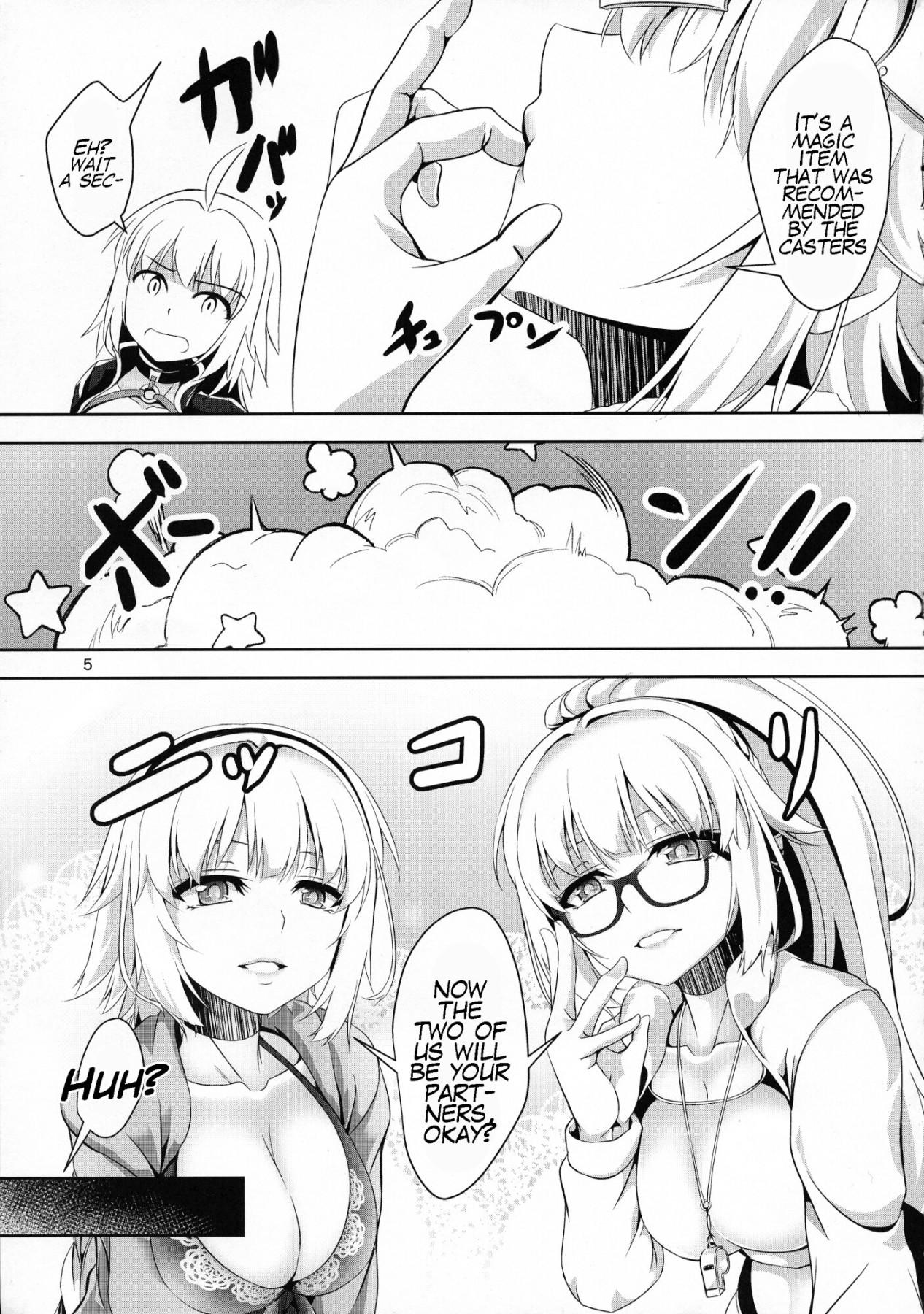 Hentai Manga Comic-Sandwiched Between Two Jeannes-Read-4